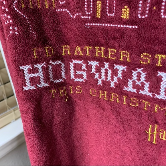 Harry Potter Embroidered Fleece Nightgown - Picture 5 of 15